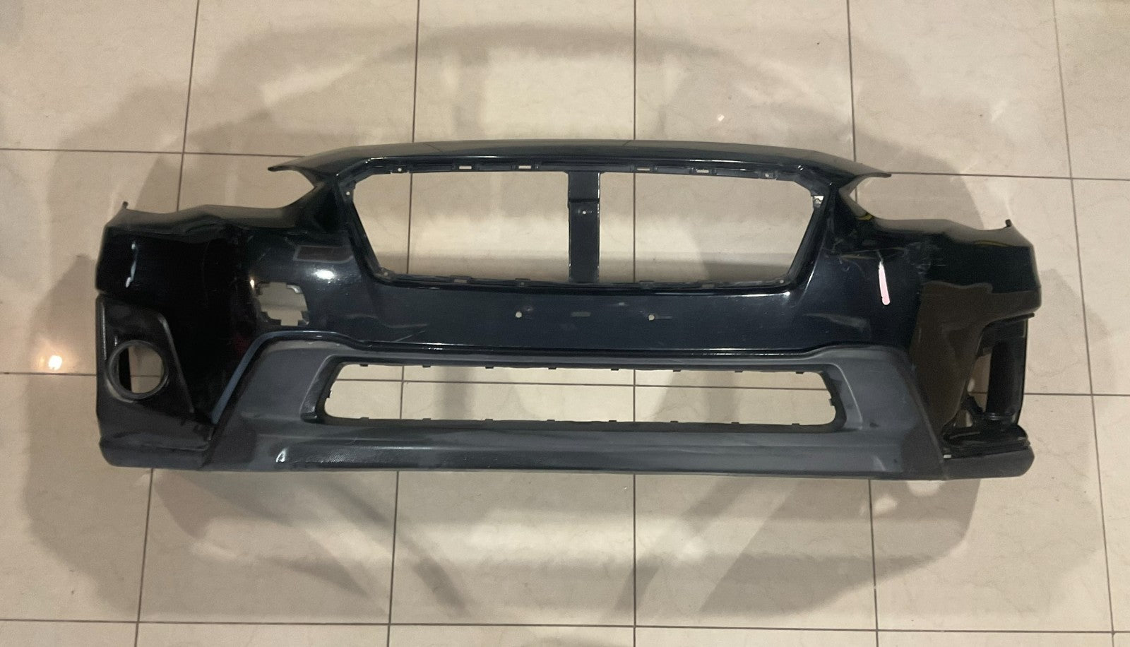 Front Bumper Cover Black Subaru Crosstrek 2018-2020 57704fl010 OEM