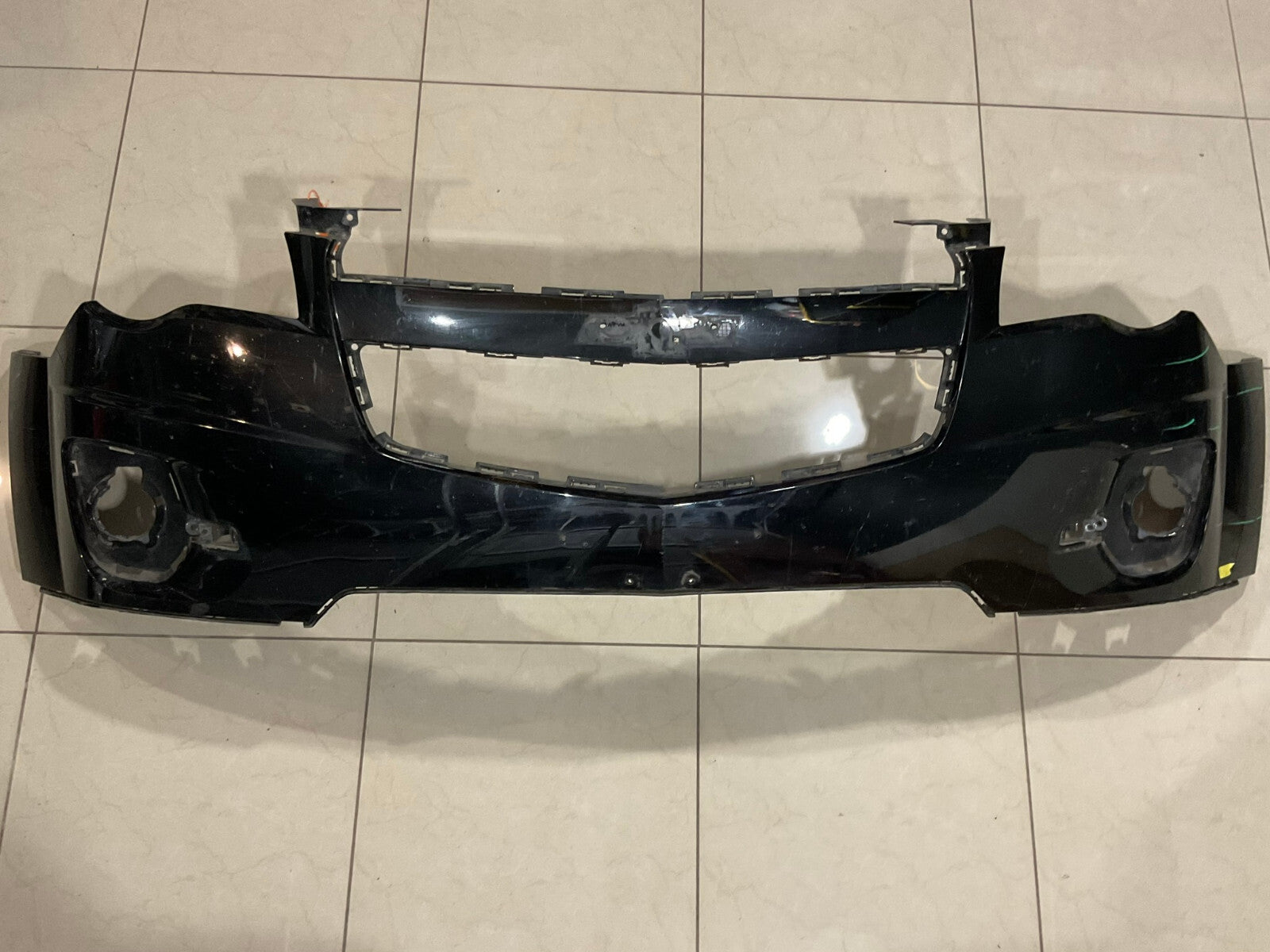 Front Bumper Cover Black Chevy Equinox L LT LS LTZ 2010 - 2015 OEM