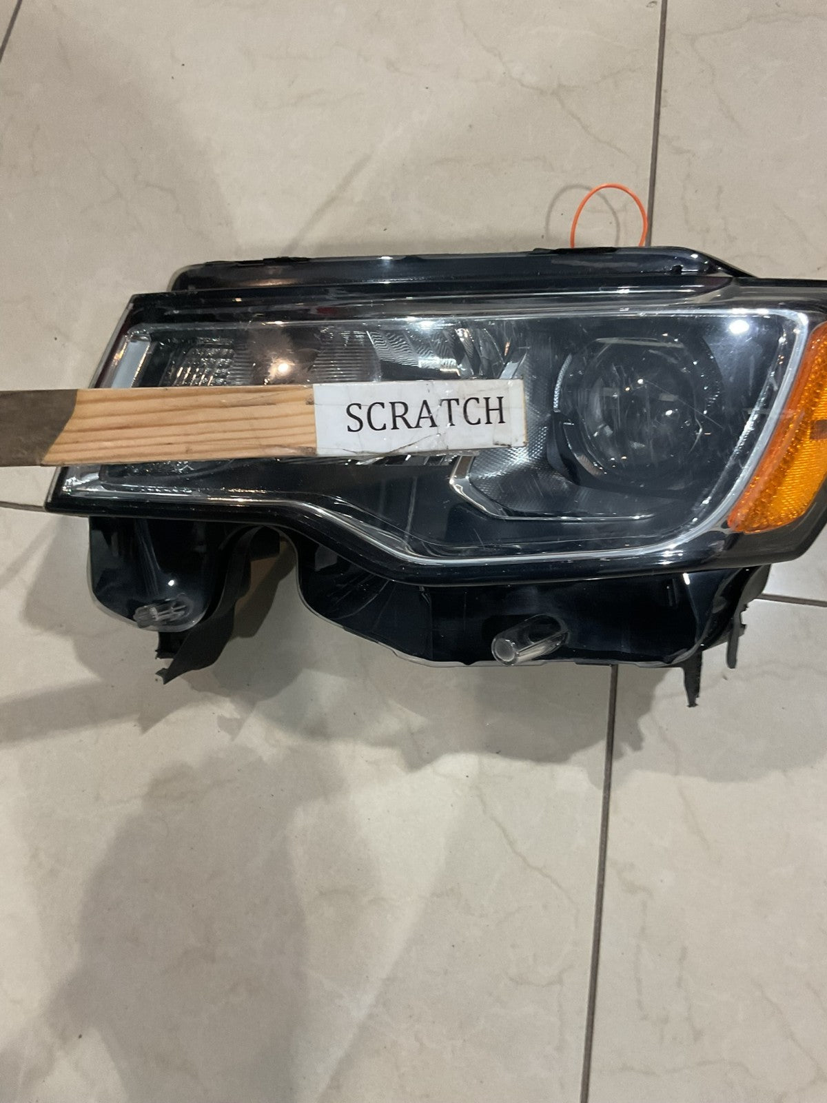 Headlight Left LH Driver 2017 - 2022 Grand Cherokee 68289234ad OEM