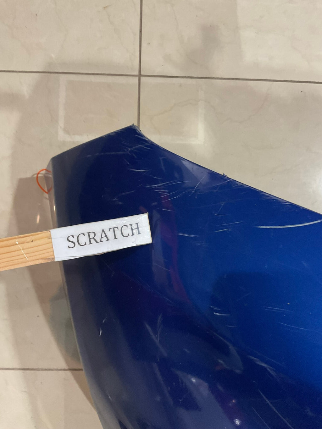 Front Bumper Cover Blue Nissan Versa Note 2014 15 2016 62022-3VY0H OEM