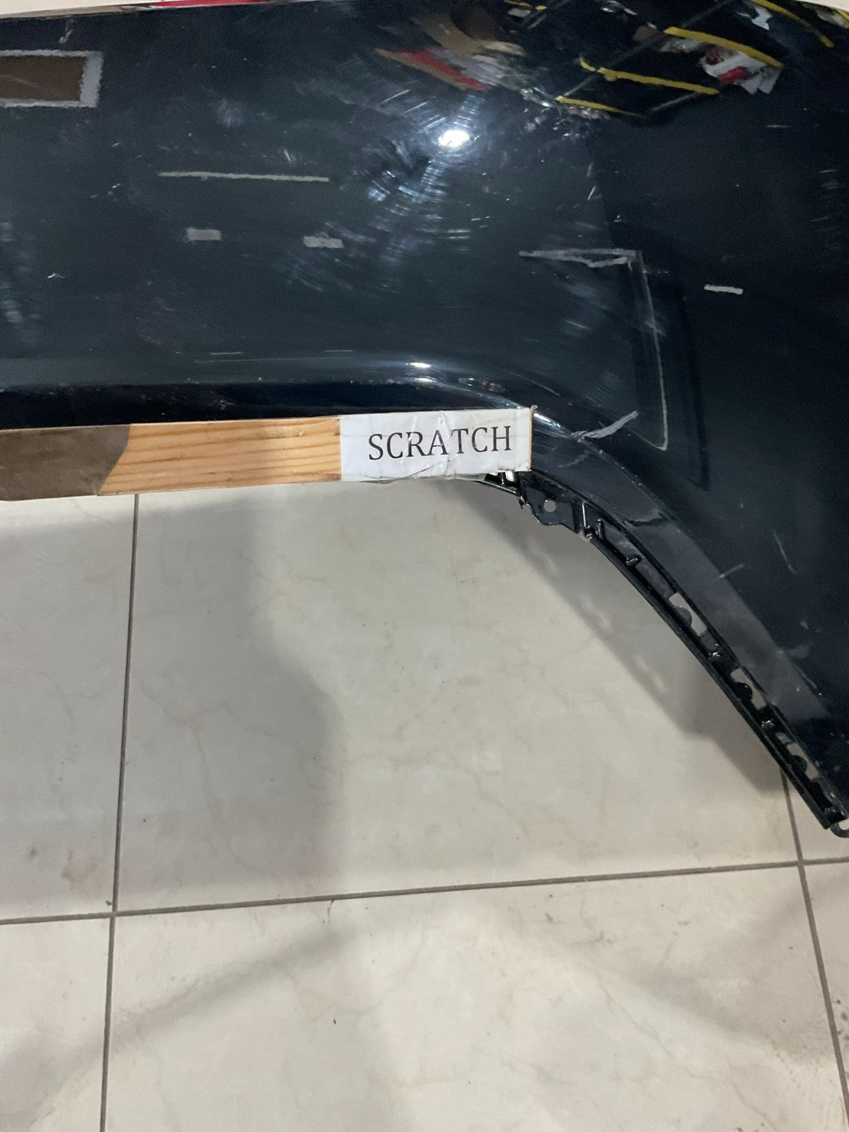 Rear Bumper Cover Black 2012-2017 Hyundai Veloster CAPA