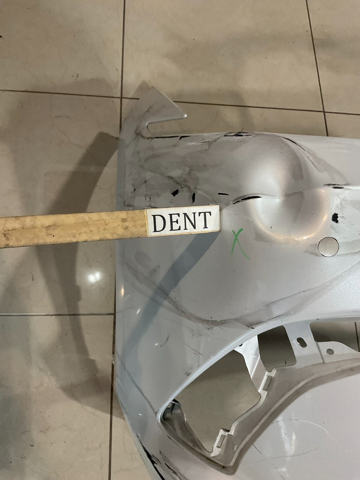 Front Bumper Cover White 2019 2020 Lexus ES350 Base Model 52119+06j00 OEM