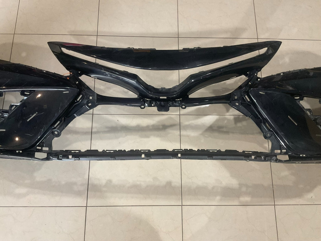 Front Bumper Cover Black Toyota Camry XSE SE Hybrid SE 2018-20 52119+06e20 OEM