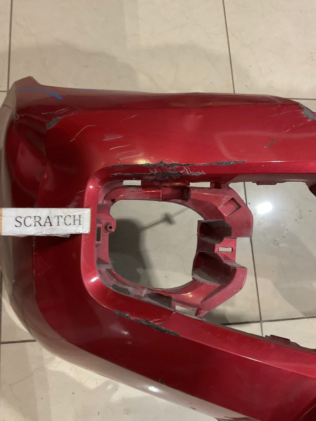 Front Bumper Cover Red 2018 2019 2020 2021 2022 Toyota Tacoma 52119+04230 OEM