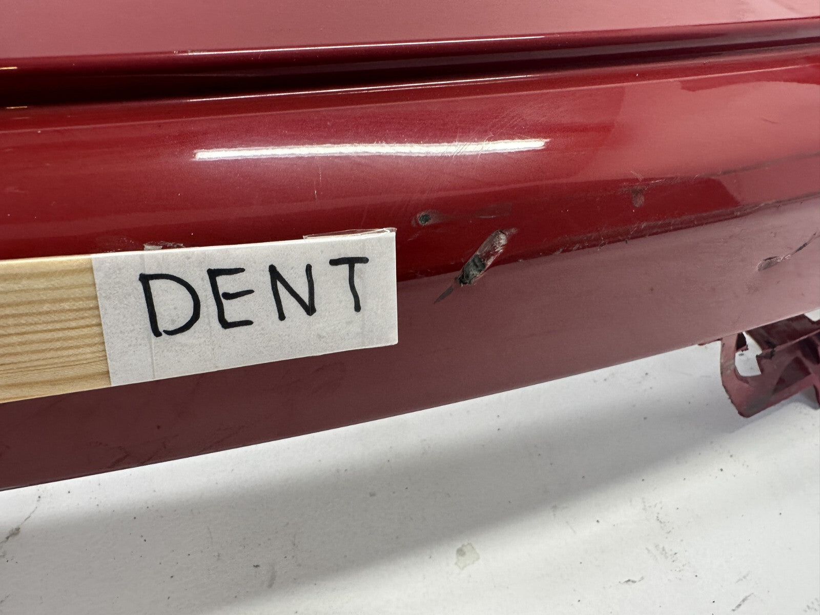 Rear Bumper Cover red 2017 2018 2019 2020 Jeep Compass 7CX38TZZAA OEM