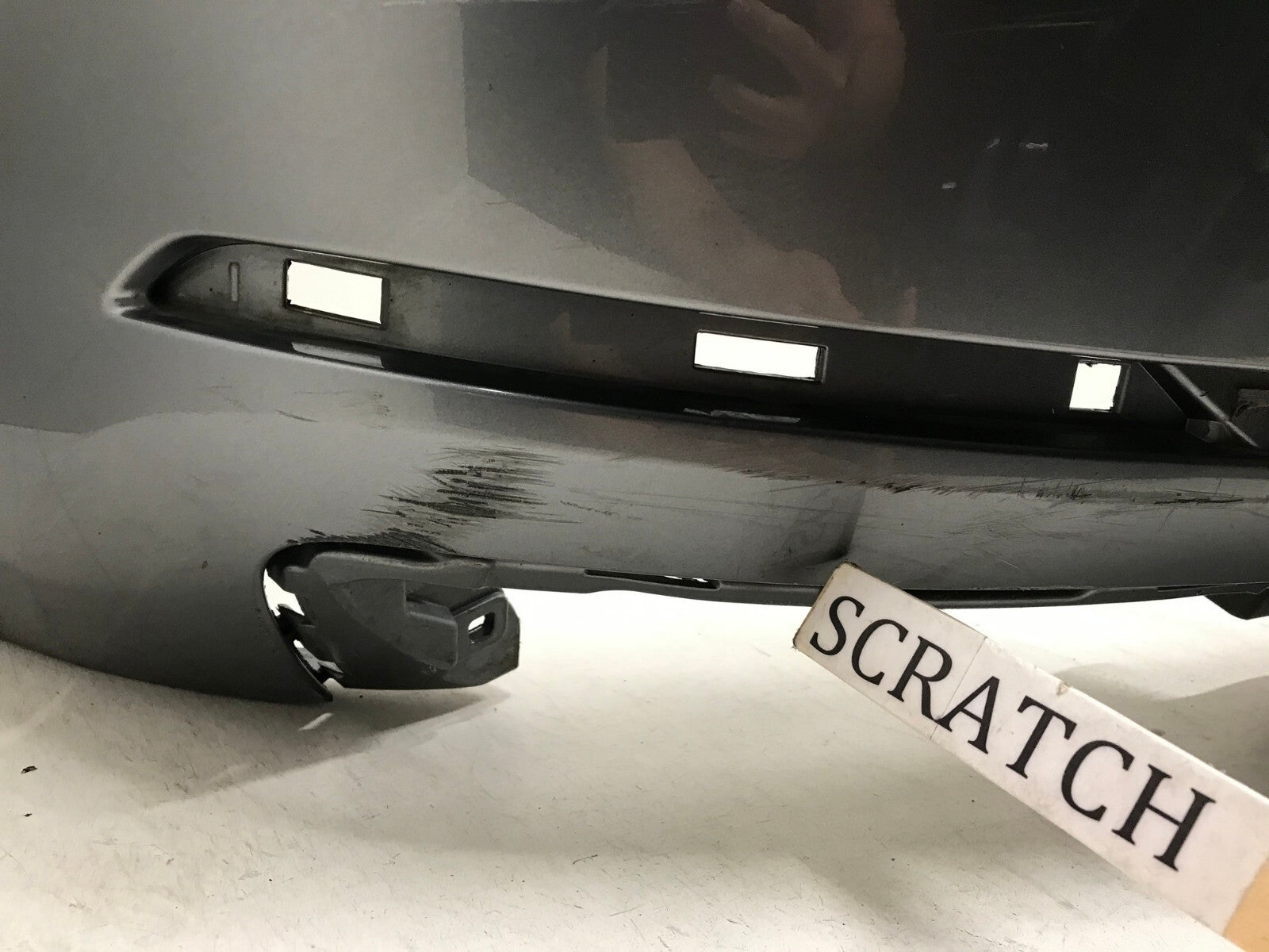 Rear Bumper Cover BMW 740I 740LI 750I 750LI 760LI w/Sensor Holes 13-15 OEM