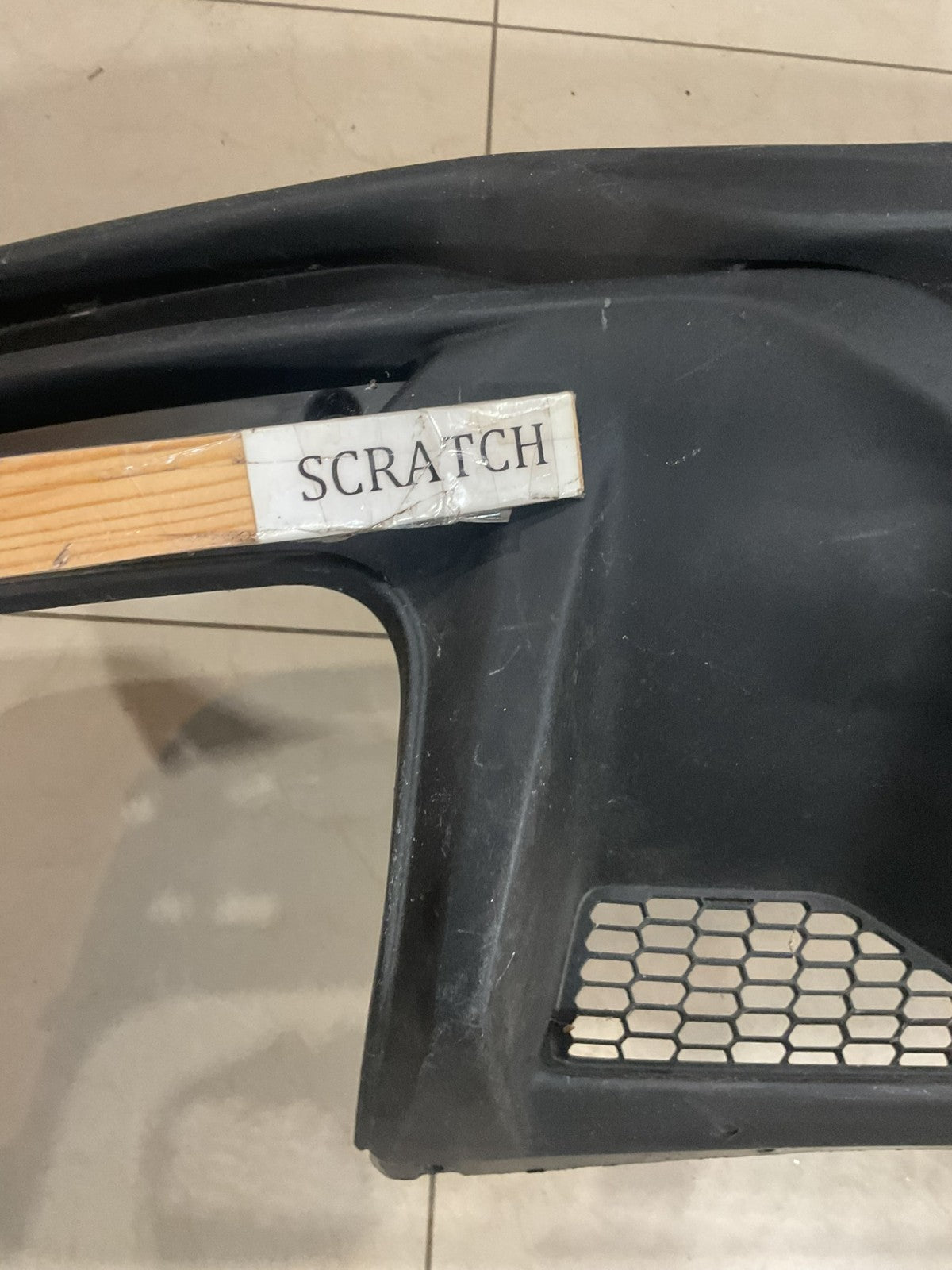 Rear Lower Bumper Cover Valance Black 2018-2020 Ford Mustang pr3b+17f954 OEM