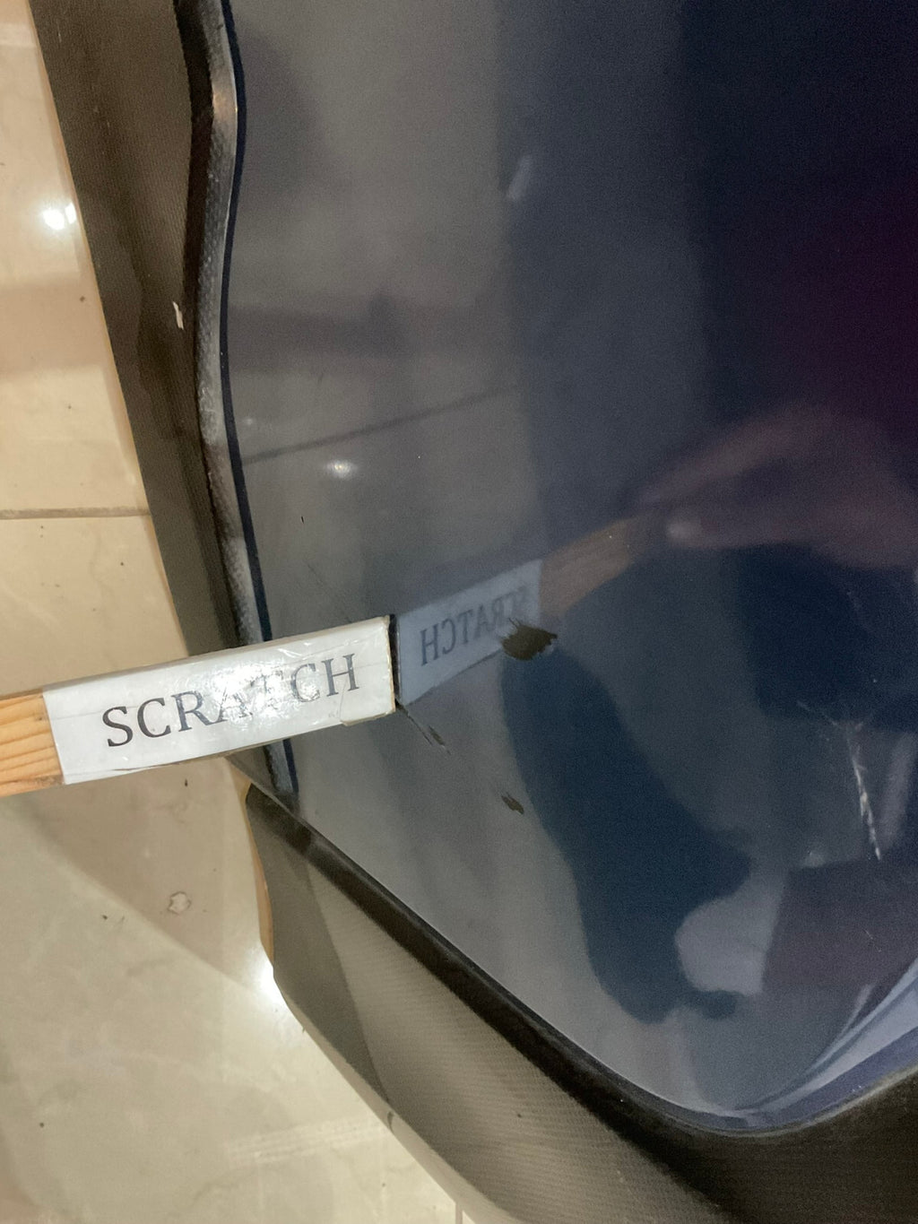 Rear Bumper Cover Blue Subaru CrossTrek 18 2019 57704FL250 OEM