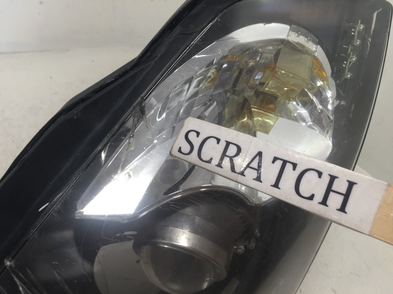 Headlight Damaged Xenon HID Left Driver Side Nissan 350Z 2006-2009 CAPA