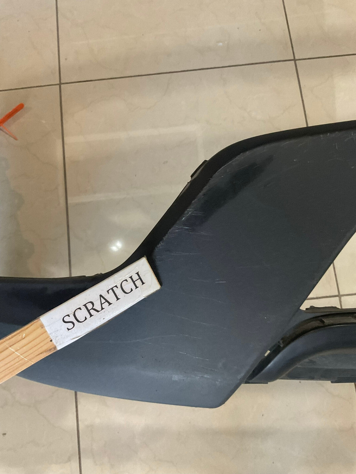 Front Lower Bumper Cover Black 13 14 15 16 Hyundai Santa Fe 86512-4Z000 OEM