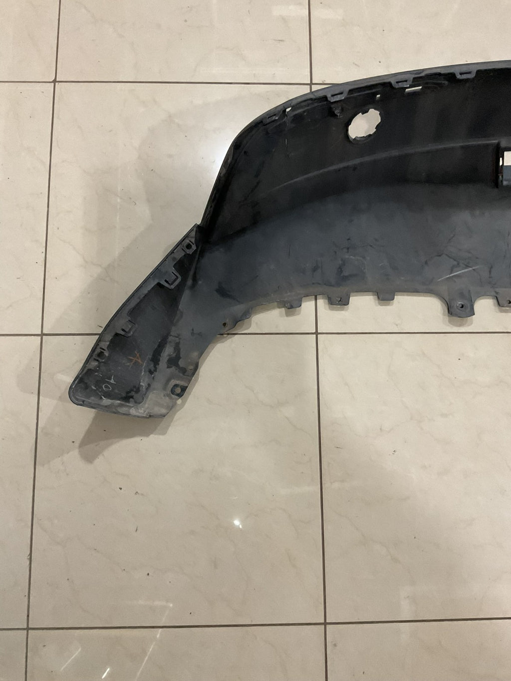 Rear Lower Bumper Balance Black 2020-2024 Tesla Model Y 1493763 a OEM