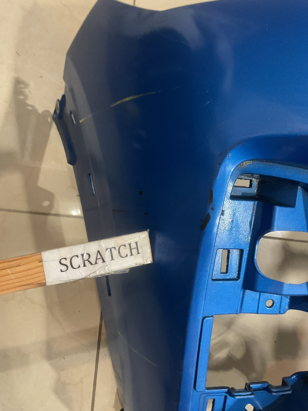 Front Bumper Cover Blue 2021 2022 Nissan Kicks S/SV/SR 62022+5r00h OEM