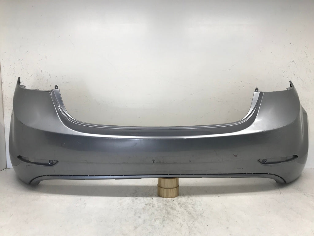 Rear Bumper Cover Hyundai Elantra GL GLS L SE Sport Gray 2014-2016 CAPA