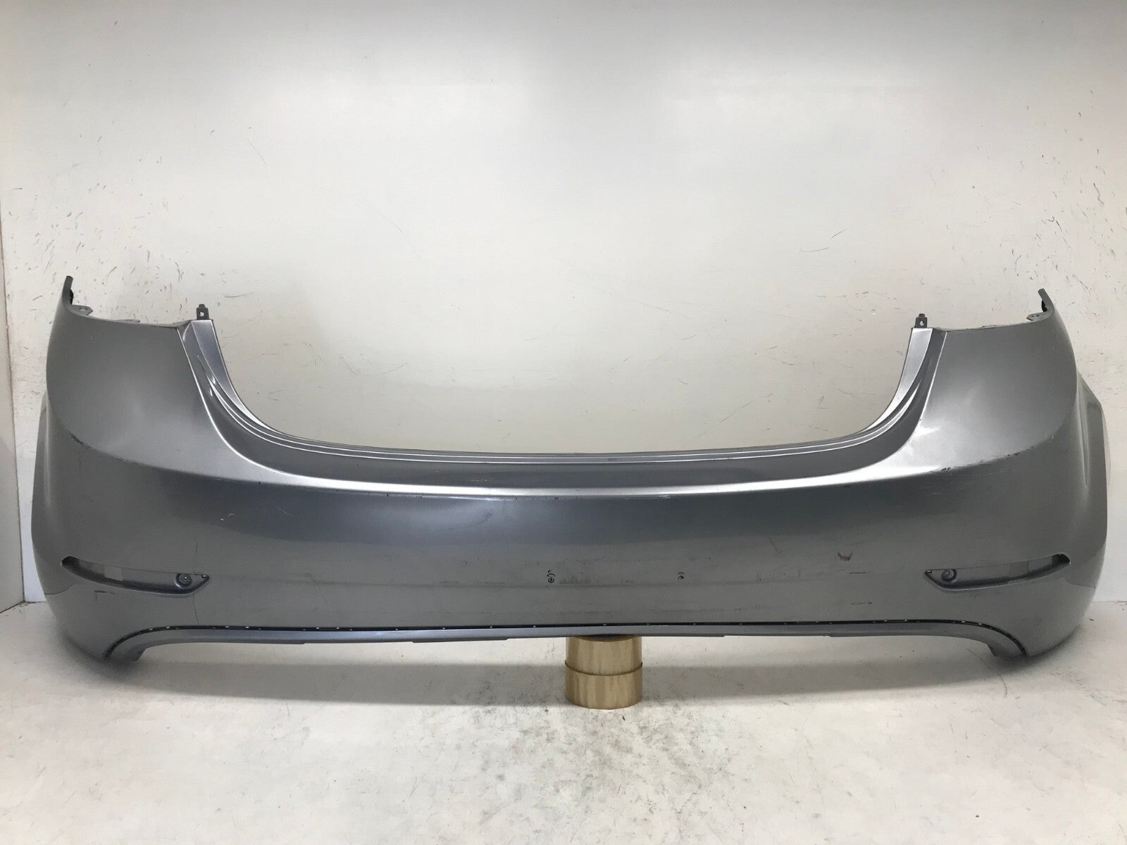 Rear Bumper Cover Hyundai Elantra GL GLS L SE Sport Gray 2014-2016 CAPA