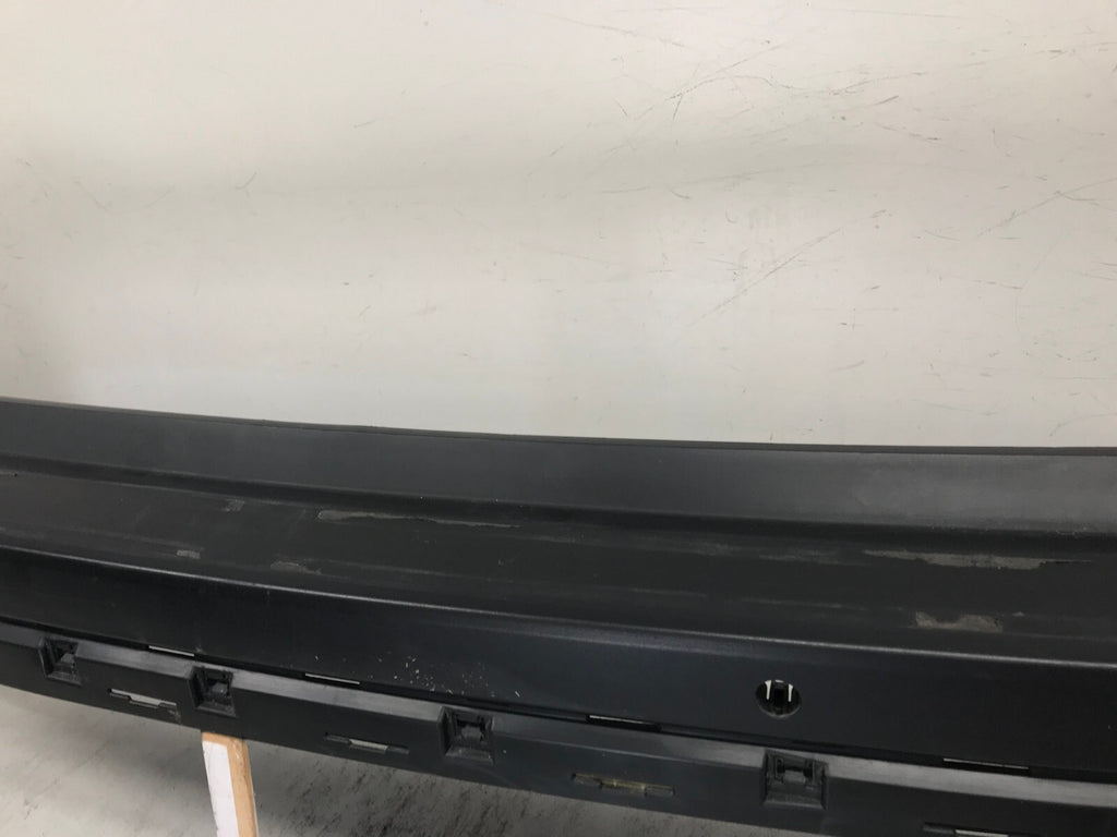 Rear Bumper Cover Black 2021-2022 Nissan Rogue Sport S/SV/SL w/Sensor Holes OEM