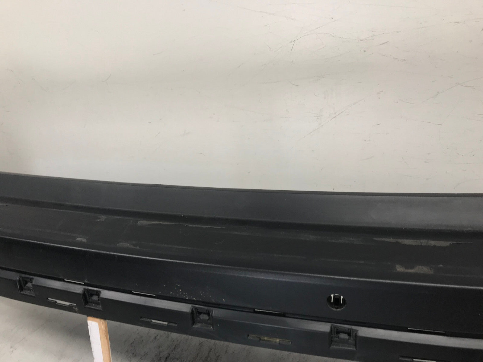 Rear Bumper Cover Black 2021-2022 Nissan Rogue Sport S/SV/SL w/Sensor Holes OEM