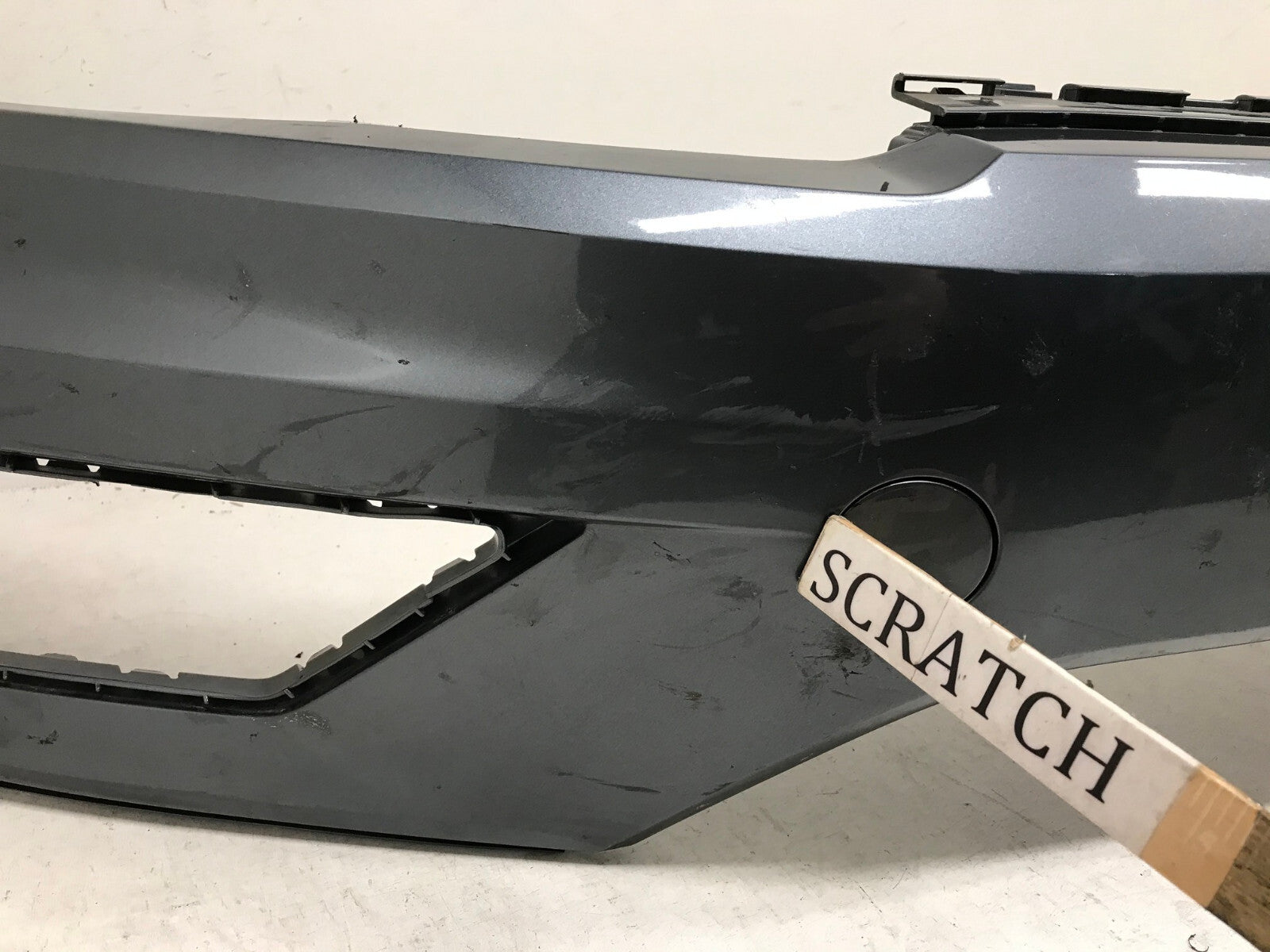 Front Upper Bumper Cover Volkswagen Tiguan S/SE/SEL/Pr Gray 18 19 5NN807221 OEM