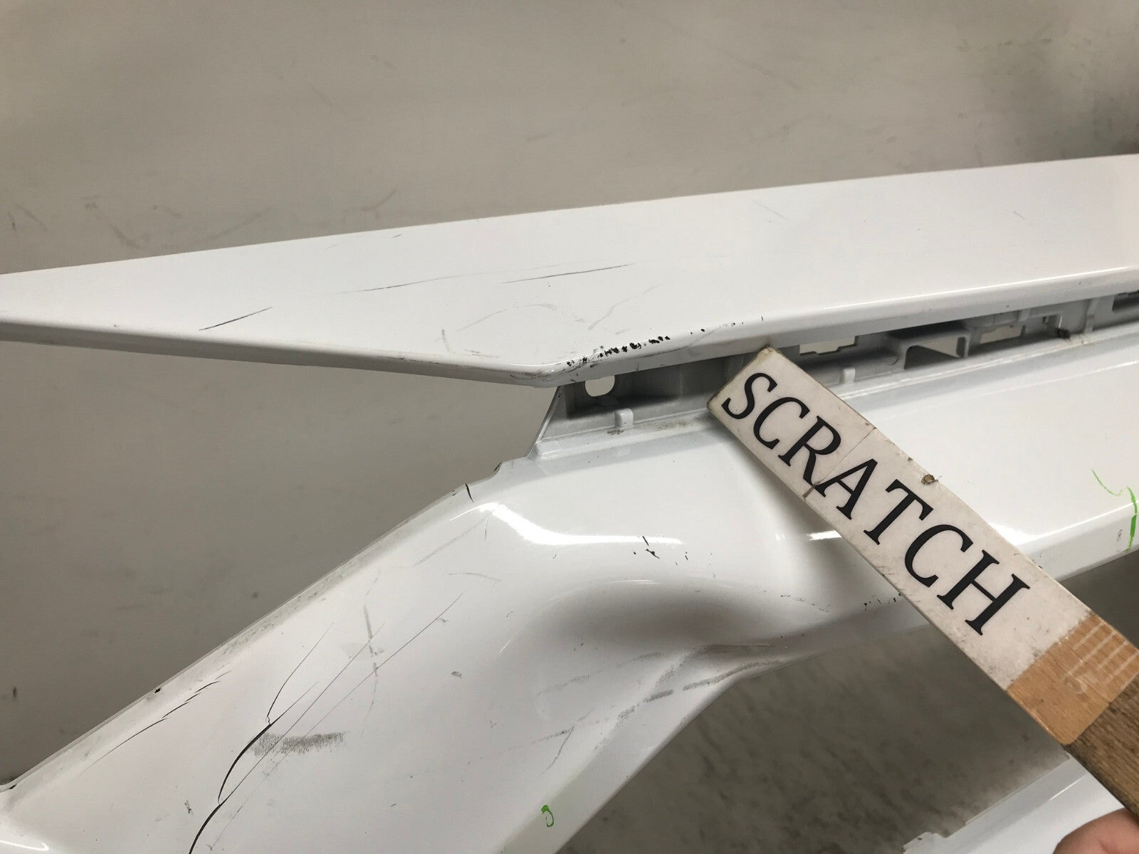 Front Bumper Cover White 2019-2022 Toyota RAV4 LE/XLE/Hybrid LE 52119-0R200 OEM