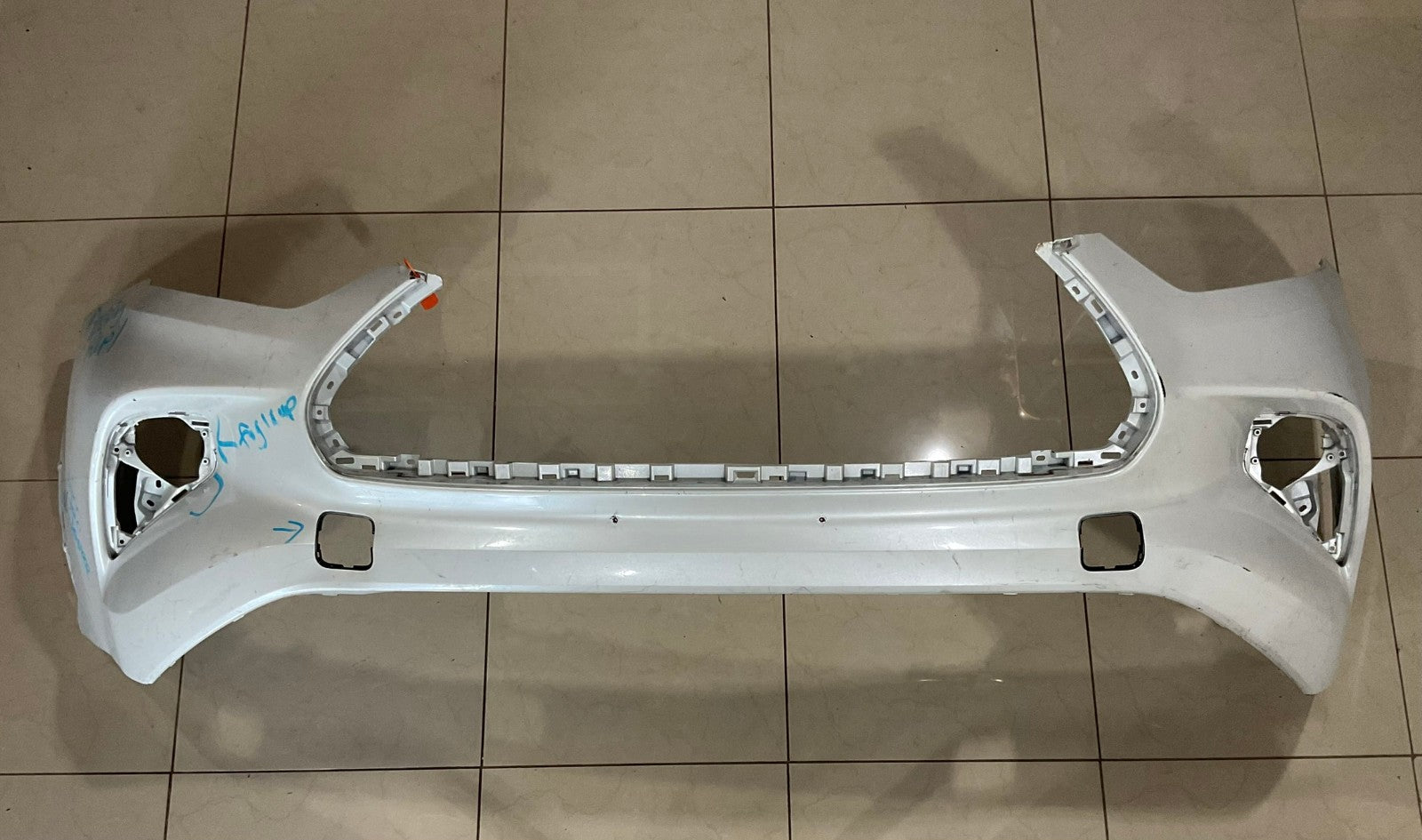 Front Bumper Cover White 2020 2021 Toyota Highlander 52119+0E440 OEM