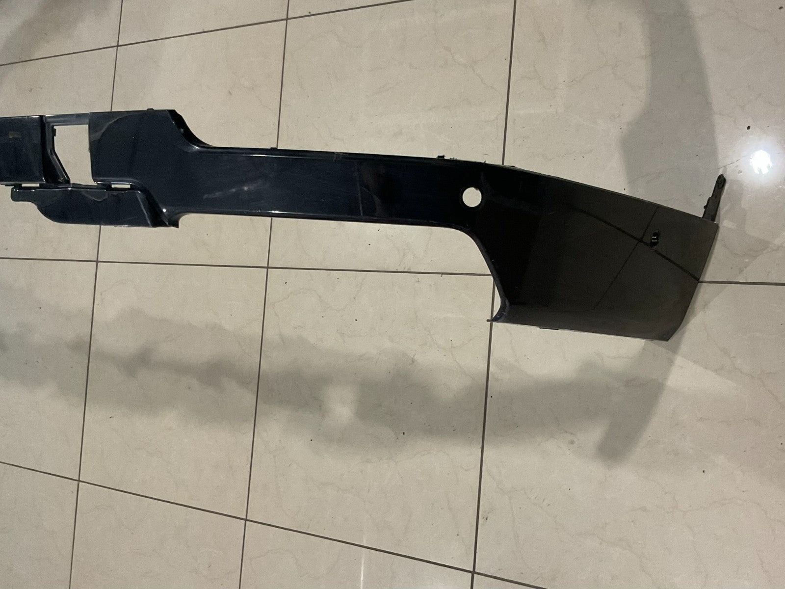 Rear Bumper Lower Valance Black 2019 - 2022 BMW X7 G07 5112+7209786 OEM