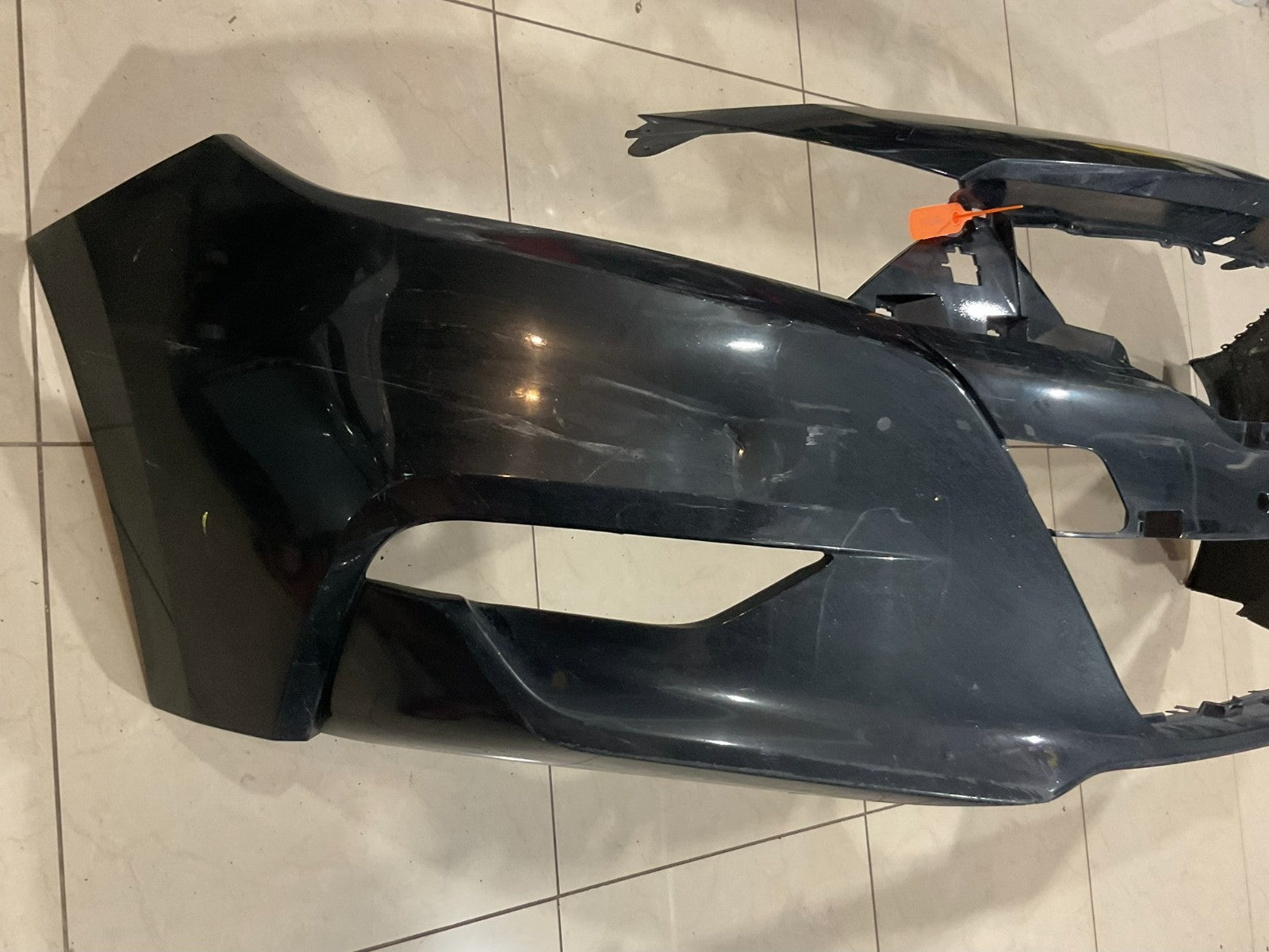 Front Bumper Cover Black 2016-2018 Nissan Maxima CAPA