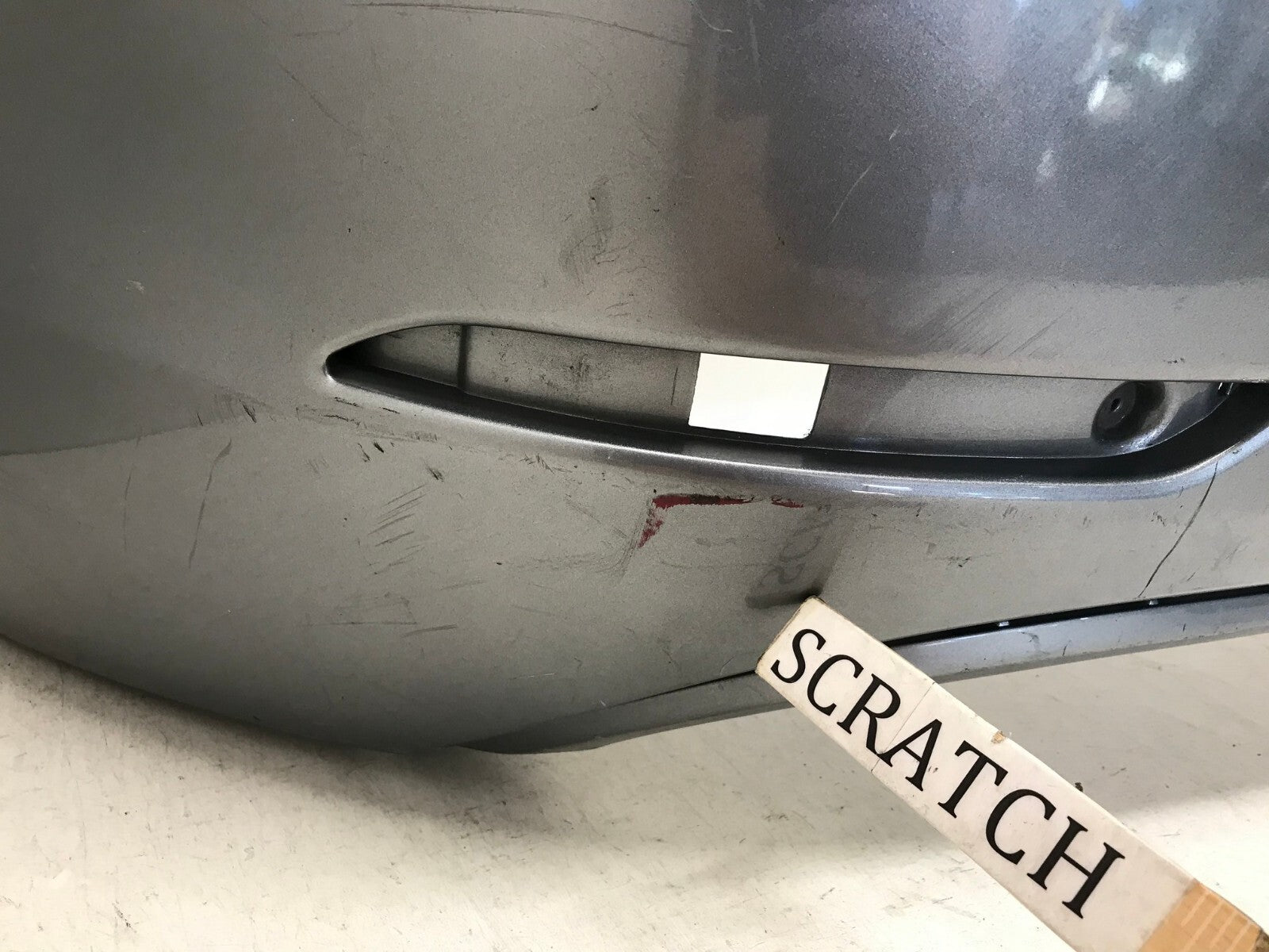 Rear Bumper Cover Hyundai Elantra GL GLS L SE Sport Gray 2014-2016 CAPA