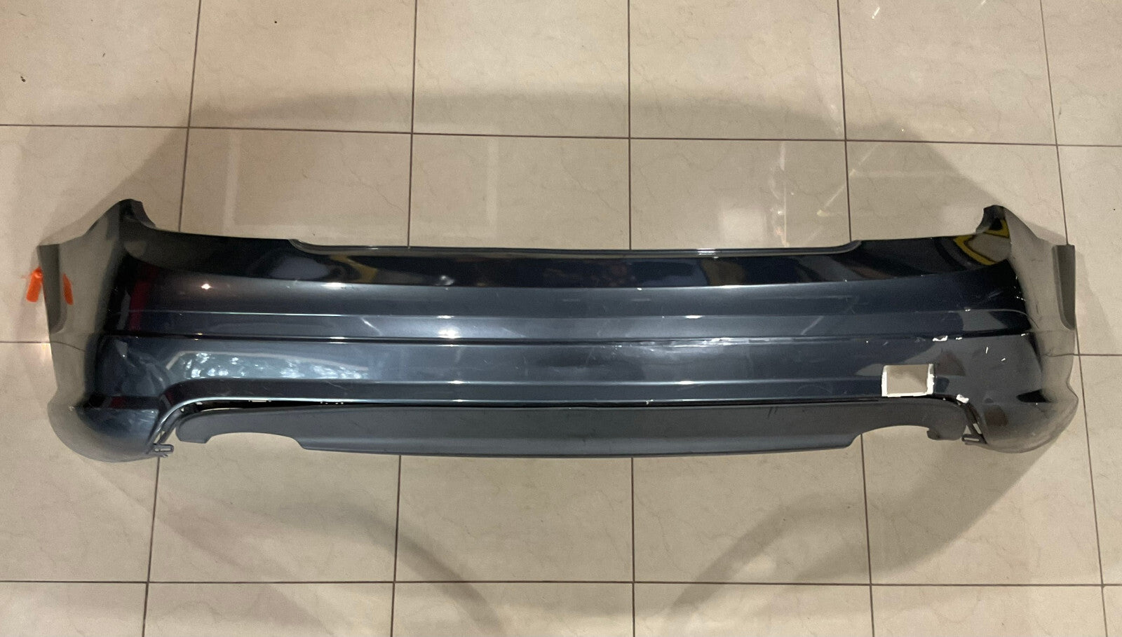 Rear Bumper Cover Grey 08-11 Mercedes W204 A204 C300 C350 204+885+2925 OEM
