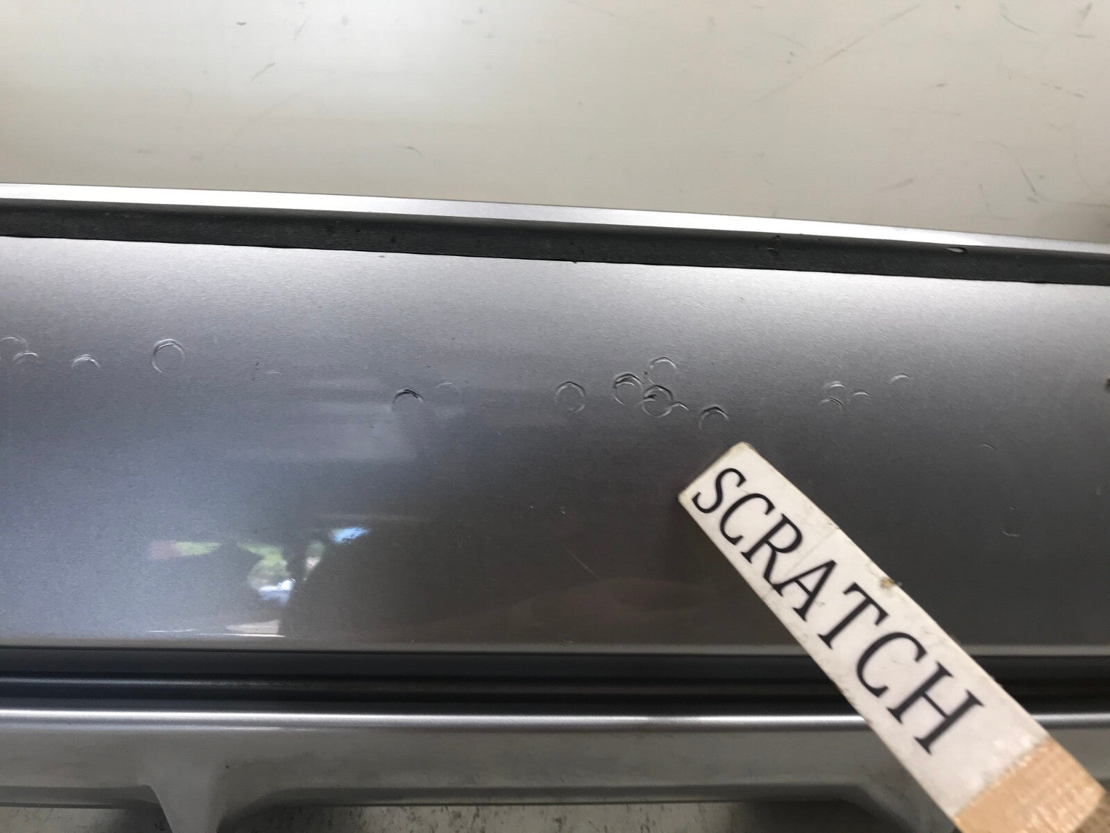 Rear Bumper Cover Silver 2009-2013 Honda Fit Sport 71501-TK6-A000 OEM