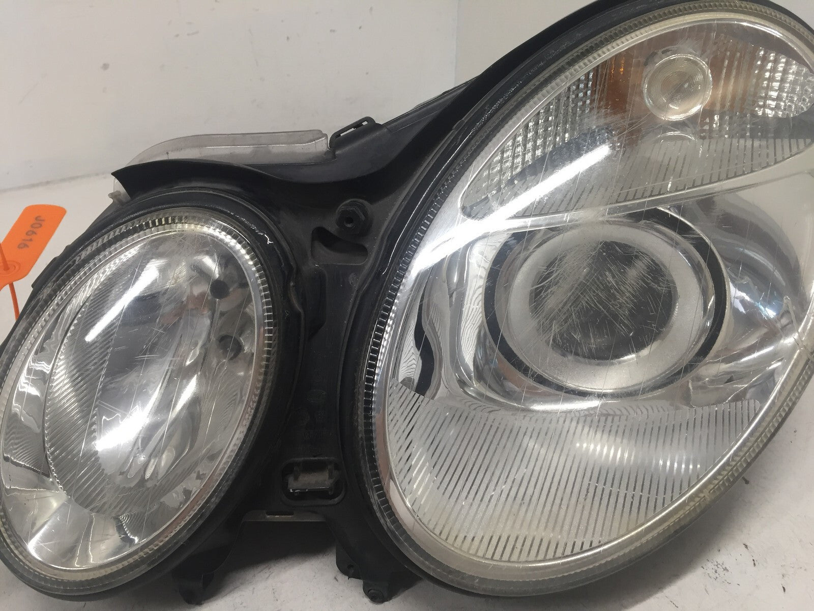 Headlight Damaged Headlamp Left Driver Side Mercedes Benz E Class 03 06 OEM