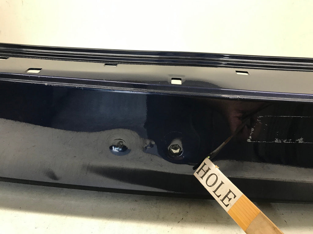 Rear Bumper Cover Blue 2018-2020 Honda Odyssey EX/EX-L/LX w/Sensor Holes OEM