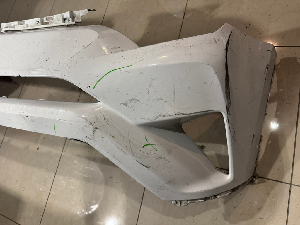 Front Bumper Cover White Toyota RAV4 Hybrid Limited LE 2016-2018 52119-OR150 OEM