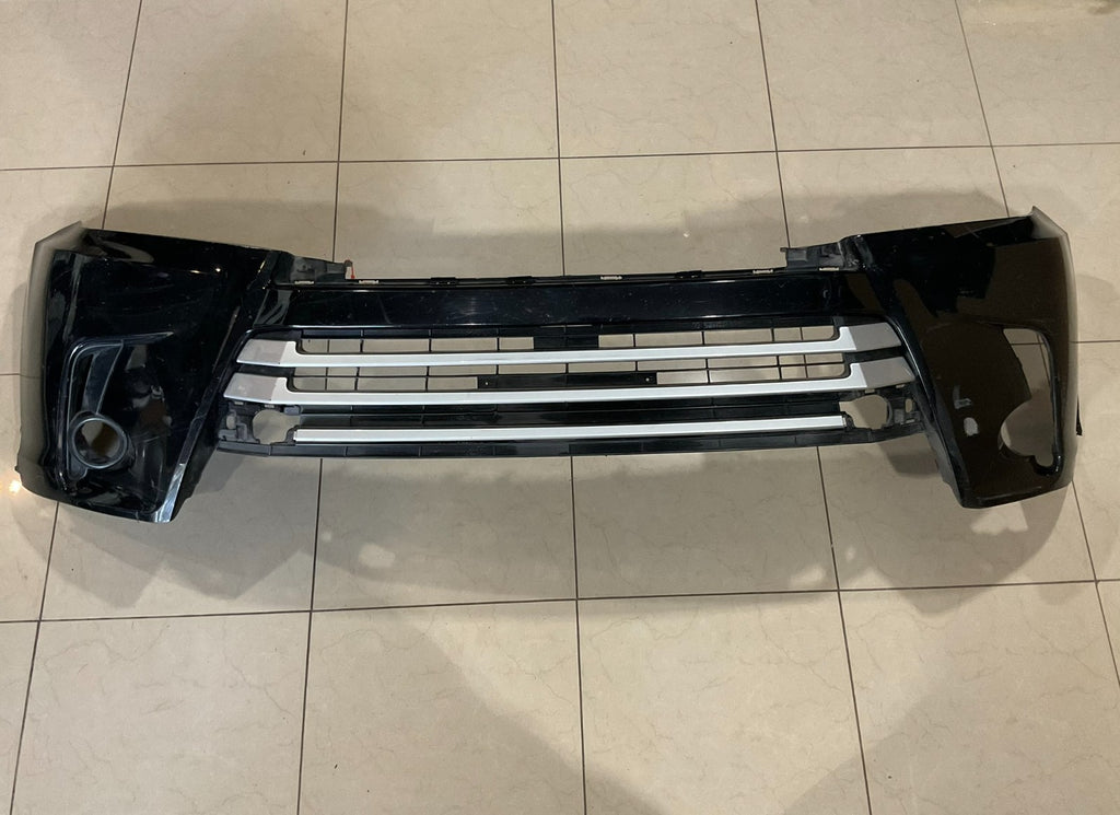 Front Bumper Cover Black 2017 2018 2019 Toyota Highlander CAPA