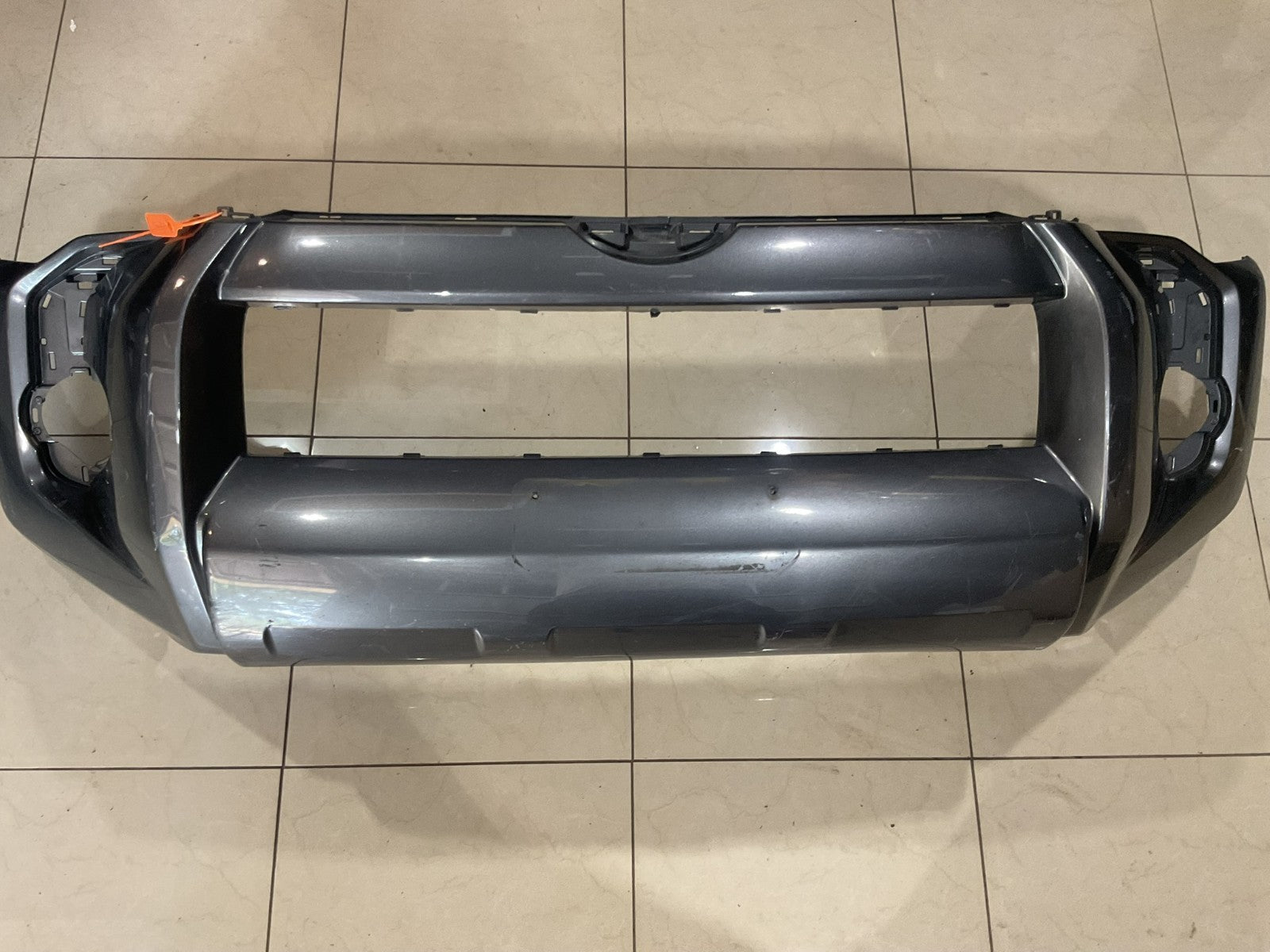Front Bumper Cover Grey 2014-2023 Toyota 4Runner SR5 Base 52119+35210 OEM