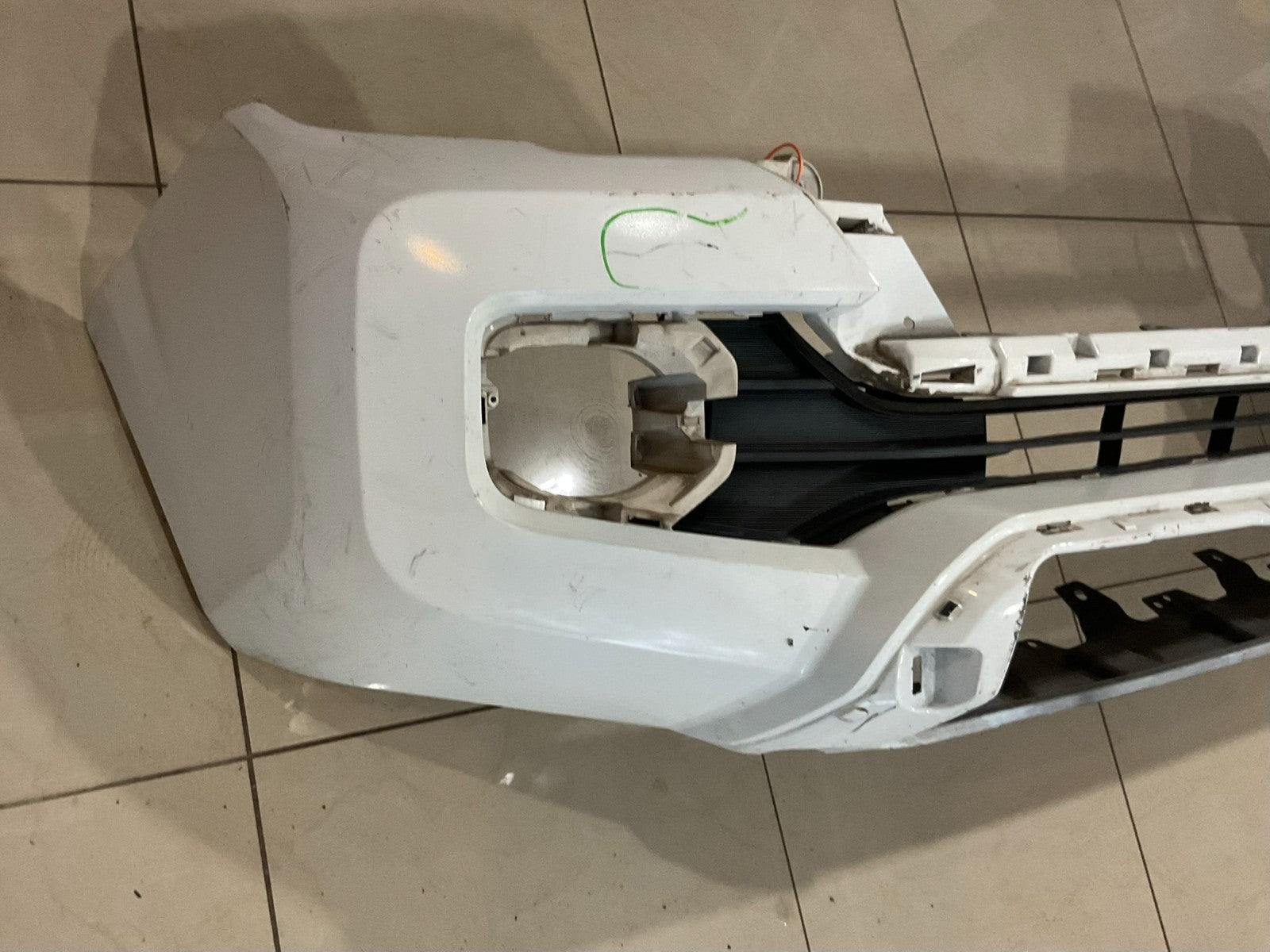 Front Bumper Cover White 2016-2021 2022 Toyota Tacoma 52119+04240 OEM