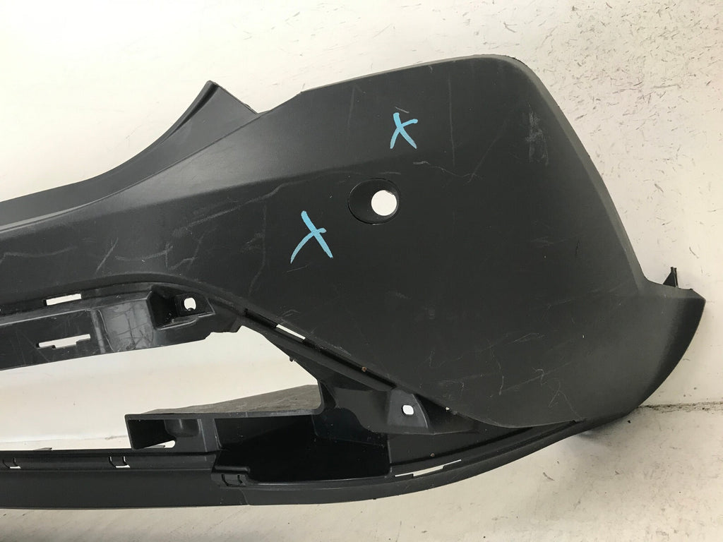 Rear Bumper Cover Black 2021-2022 Nissan Rogue Sport S/SV/SL w/Sensor Holes OEM