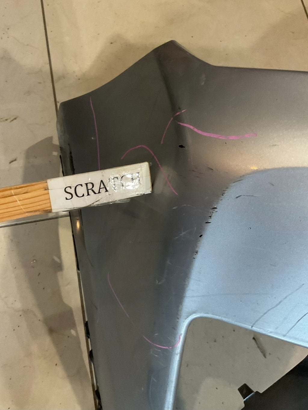 Front Bumper Cover Silver Toyota RAV4 2016-2018 52119+0r150 OEM