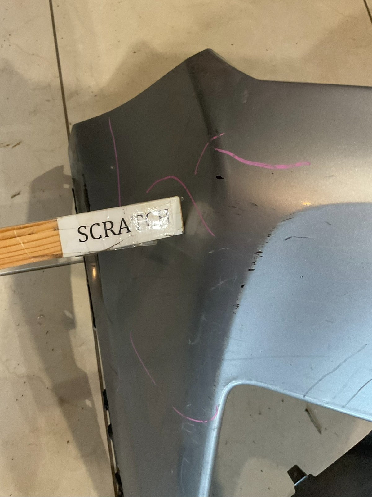 Front Bumper Cover Silver Toyota RAV4 2016-2018 52119+0r150 OEM