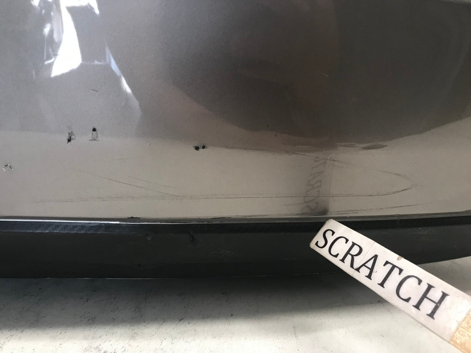 Rear Bumper Cover Toyota Corolla L/LE/S/S Plus/ECO Grey 14-2018 52159-02A10 OEM3