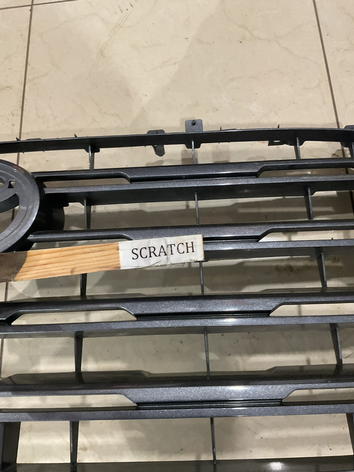 Grille Grill Grey 2022-2024 Toyota Tundra CAPA