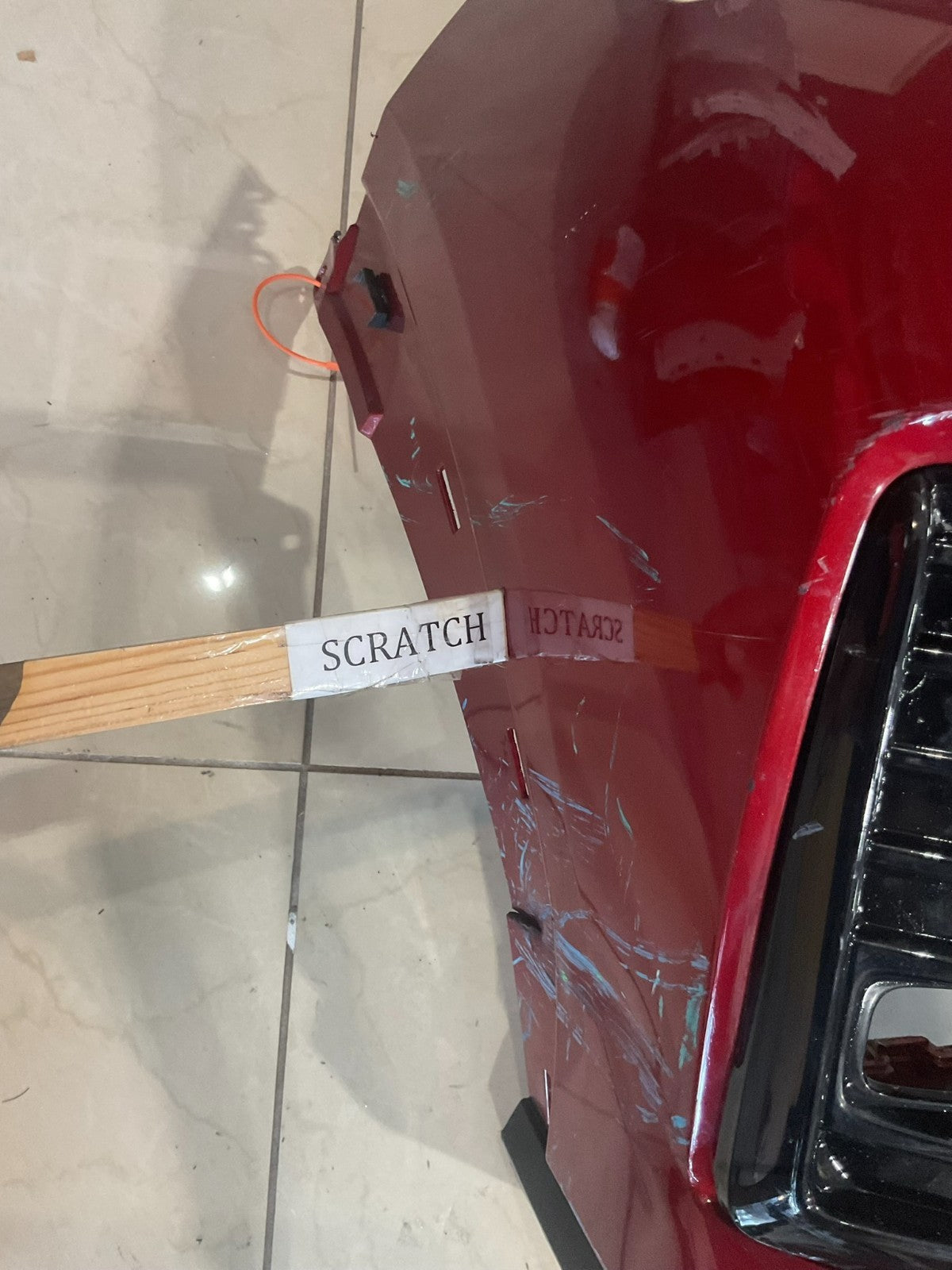 Front Bumper Cover Red 2021 2022 Nissan Kicks S/SV/SR 62022+5r00h OEM