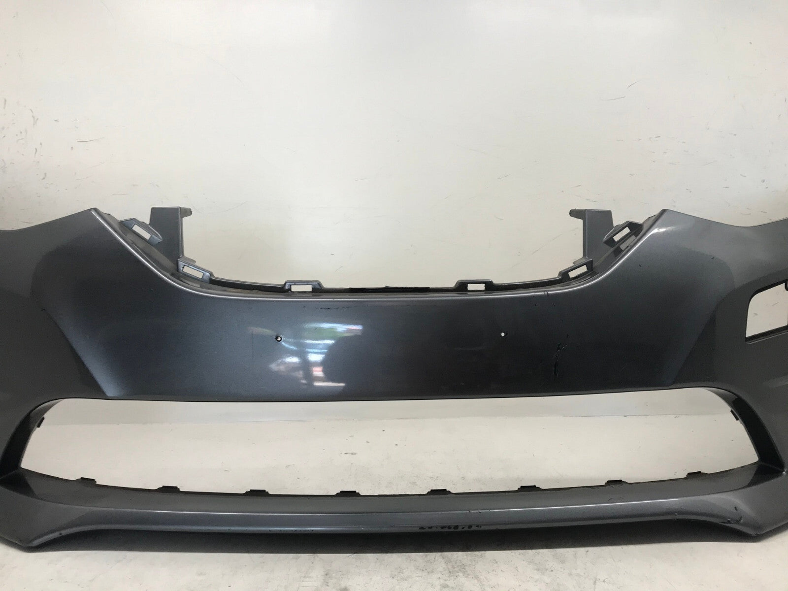 Front Bumper Cover Gray Nissan Sentra S SL SV FE S SR SR Turbo 2016-2018 OEM