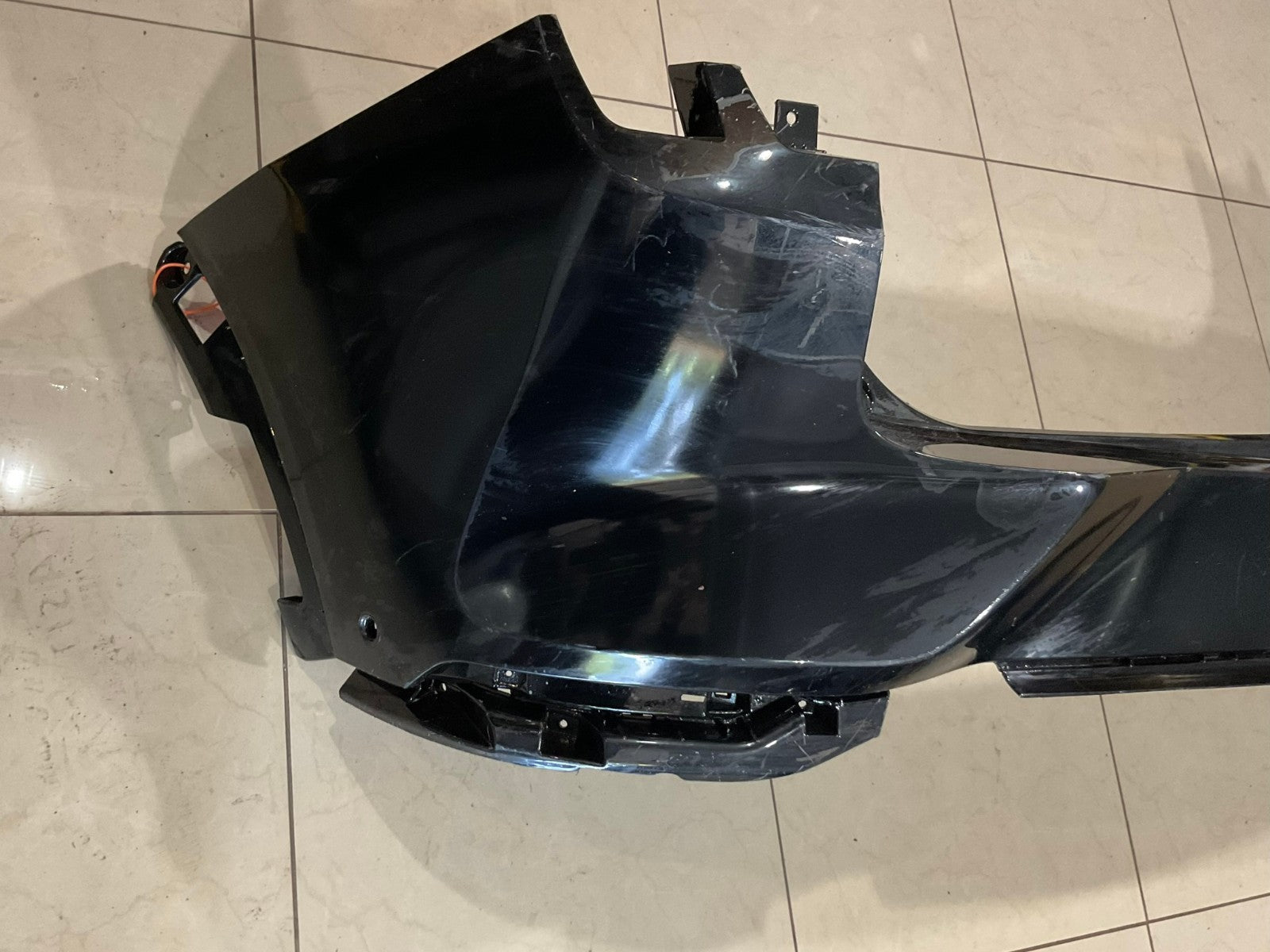 Rear Bumper Cover Black 2021-2023 Ford Mustang Mach-E lj8b+17d781 OEM
