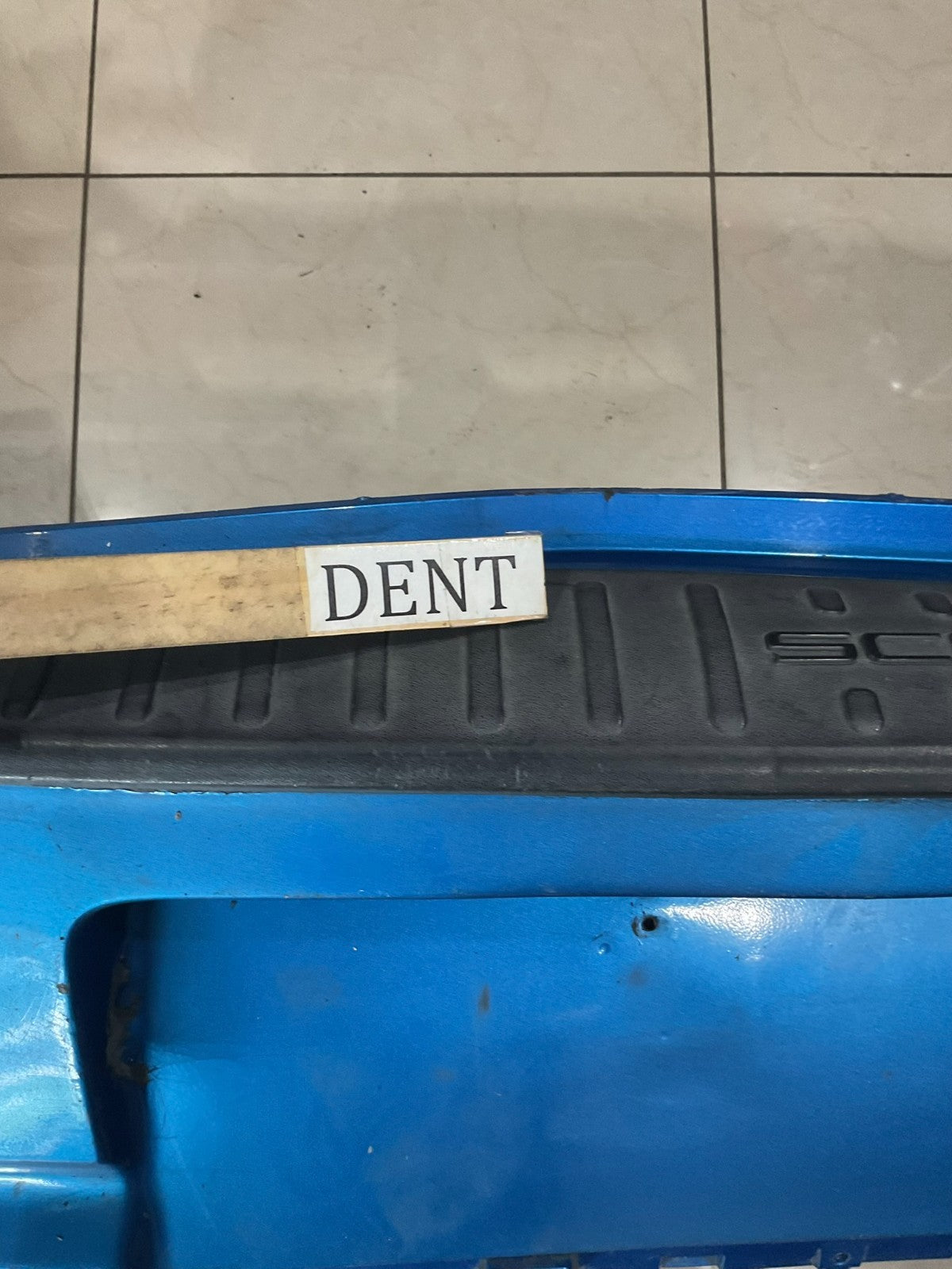 Rear Bumper Cover Blue Toyota Corolla iM Scion 2016 CAPA