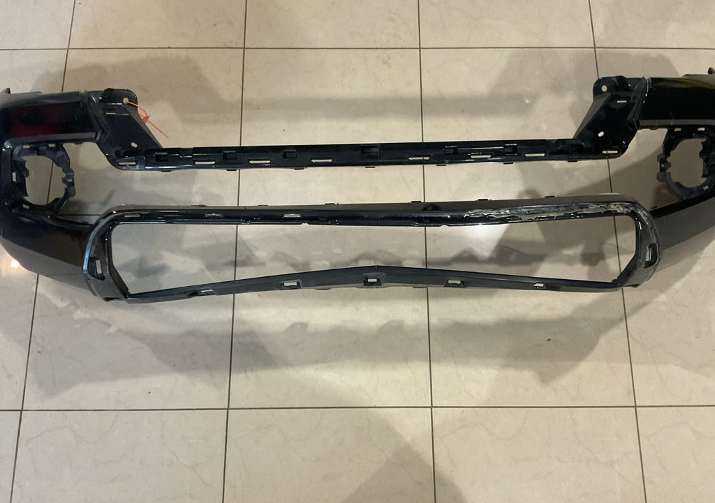 Front Bumper Cover Black 2016 - 2023 Toyota Tacoma 52119+04240 OEM