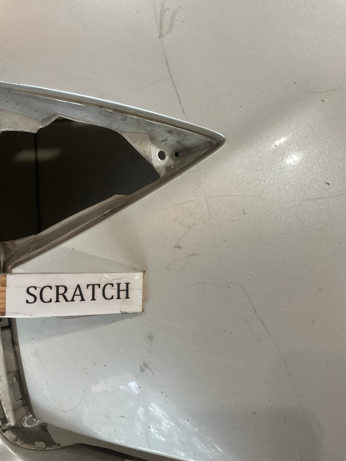 Front Bumper Cover White Lexus RX350 RX450H Base 2016-2018 52119-0E270 OEM