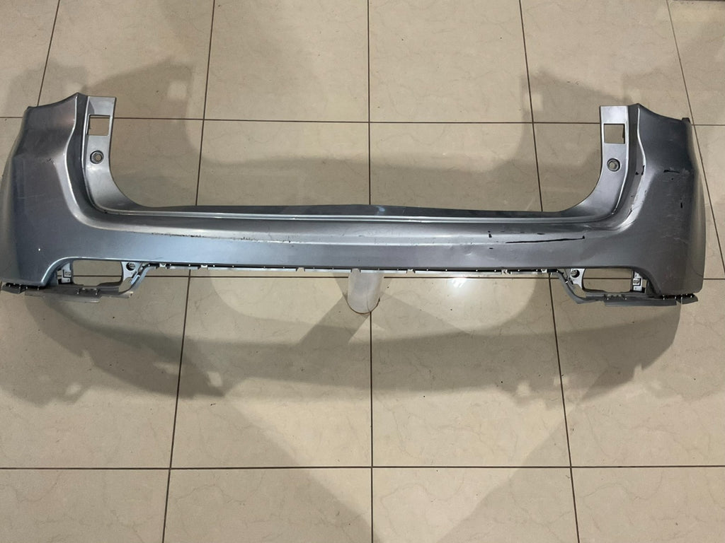 Rear Upper Bumper Cover Silver 2017-2021 Jeep Compass CAPA