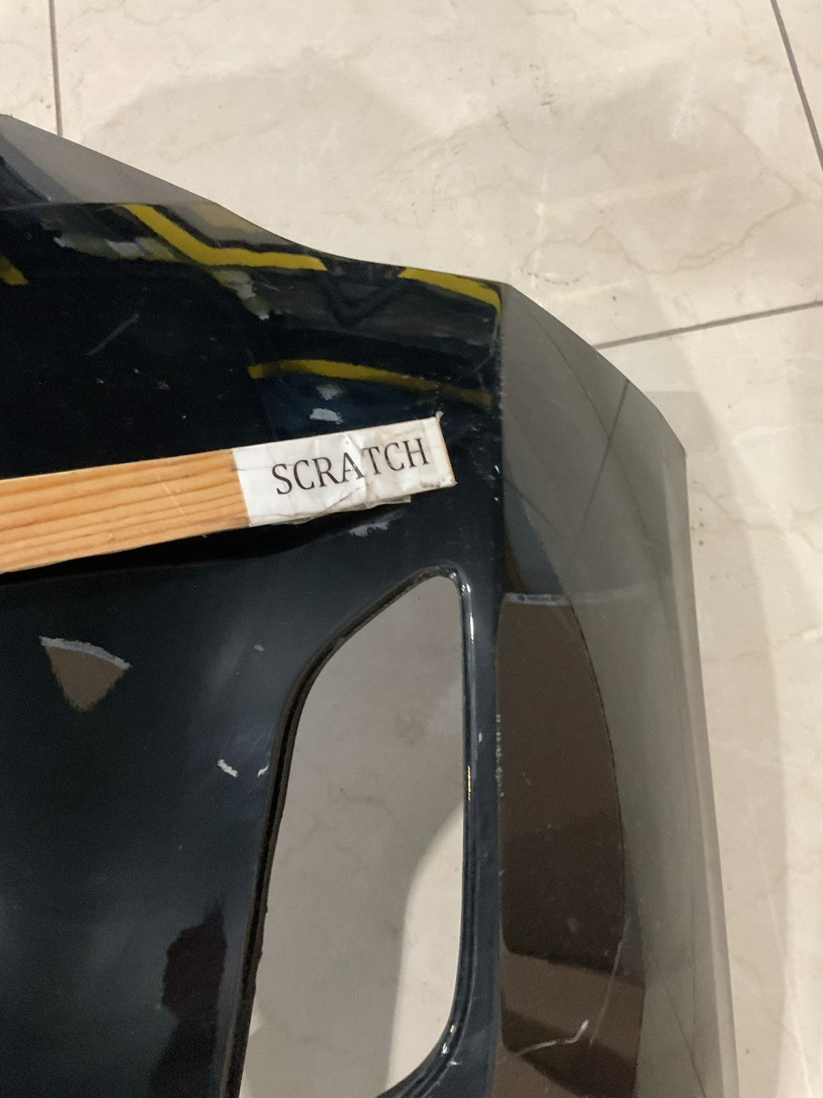 Rear Bumper Cover Black 2012-2017 Hyundai Veloster CAPA