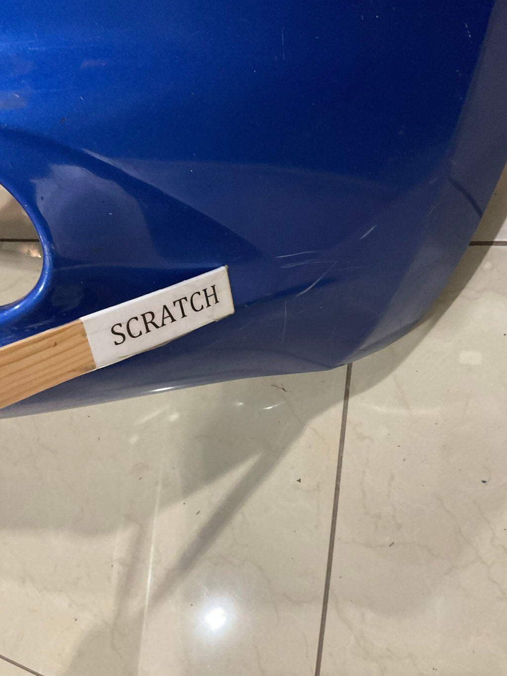 Front Bumper Cover Blue Nissan Versa Note 2014 15 2016 62022-3VY0H OEM