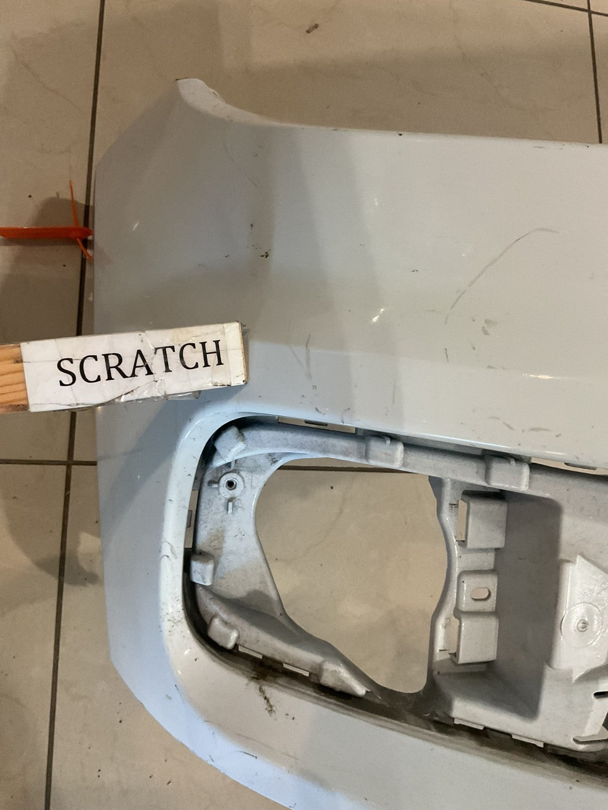 Front Bumper Cover White 2012 2013 2014 2015 Volkswagen Tiguan 5n0+807+221 OEM