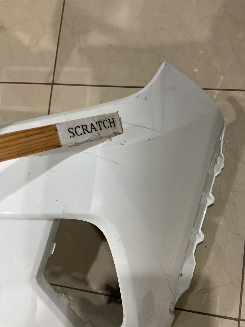 Front Bumper Cover White Toyota RAV4 2019-2021 52119+0r200 OEM